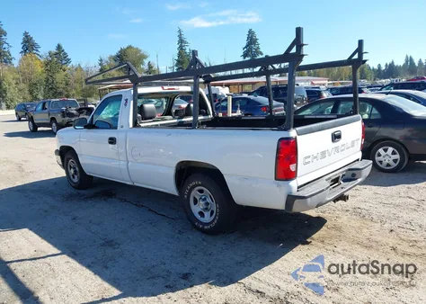 2004 Chevrolet Silverado 1500 Work Truck из США, поврежденный, VIN 1GCEC14X64Z353483